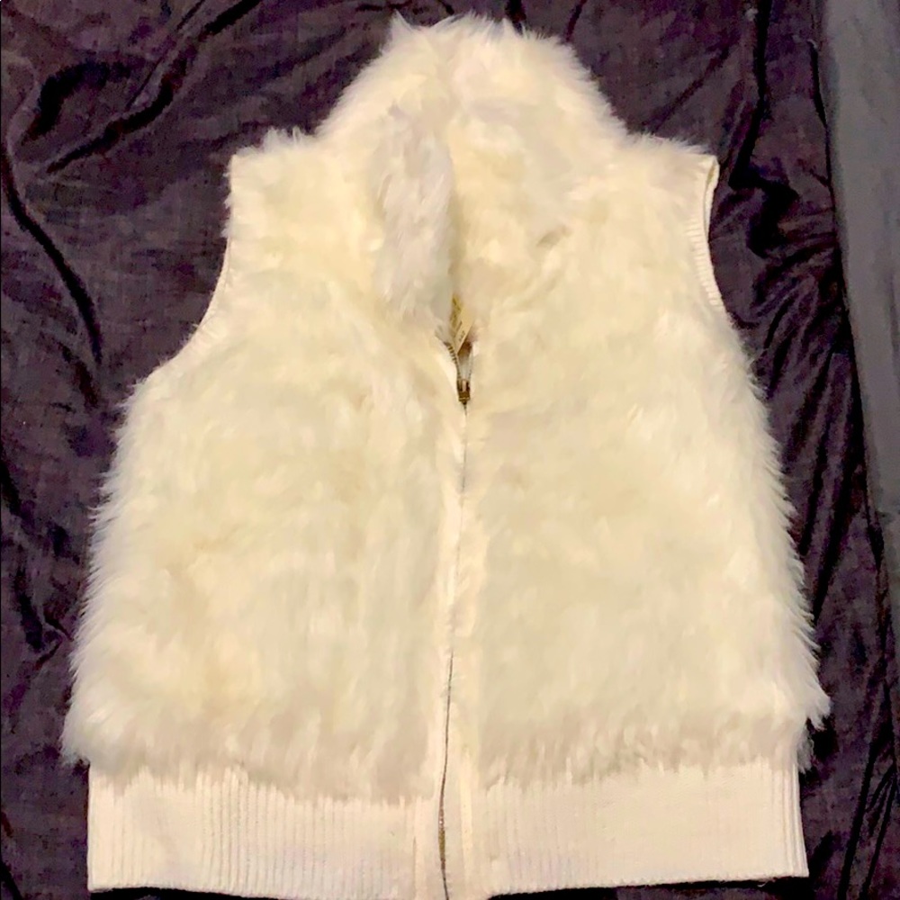 fuzzy vest